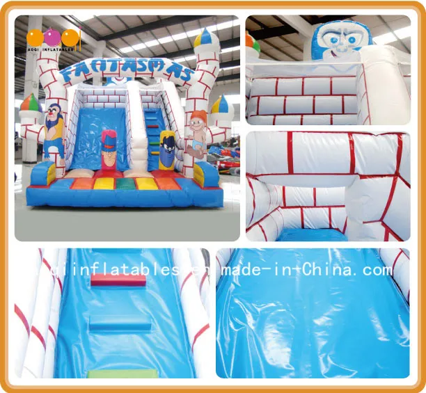 Fantasy Castle Inflatable Slide Inflatable Games on Sale (AQ09164)