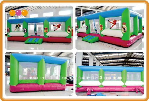 Football Team Fun City with Big Bouncer House (AQ0147)