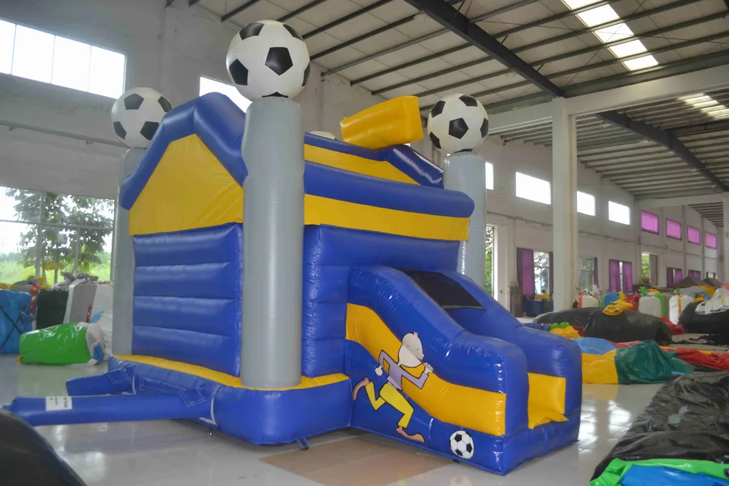 Football Theme Inflatable Jumper for Amusement (AQ627)