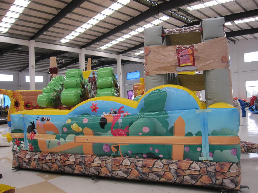 Forest Cabin Inflatable Amusement Park for Kid (AQ0139-1)