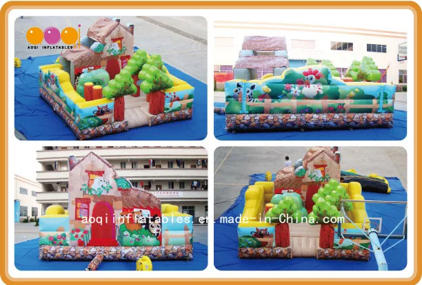 Forest Cabin Inflatable Amusement Park for Kid (AQ0139-1)