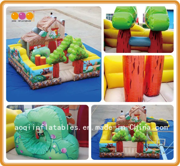 Forest Cabin Inflatable Amusement Park for Kid (AQ0139-1)