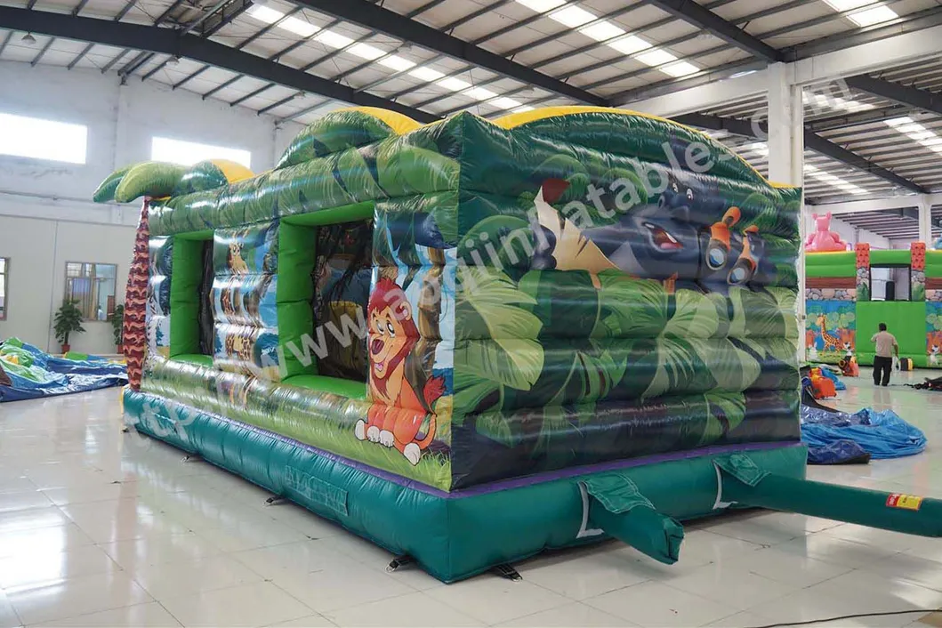 Forest Theme Inflatable Bouncer House (AQ01597)