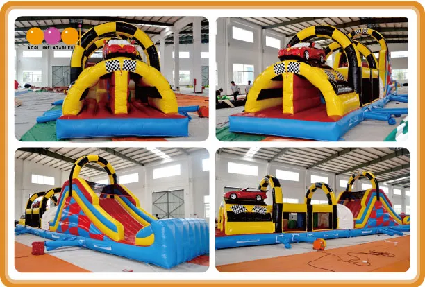 Giant Car Inflatable Obstacle Courses (AQ1429)