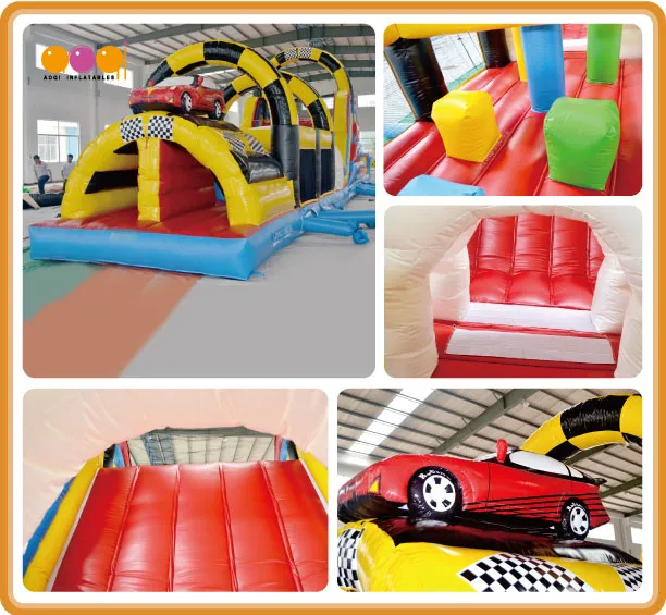 Giant Car Inflatable Obstacle Courses (AQ1429)