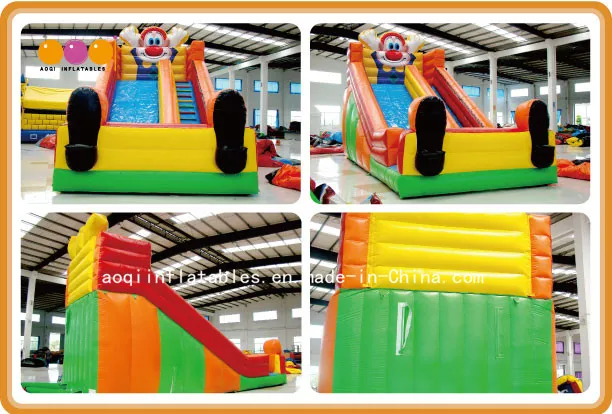 Giant Clown Inflatable Slide for Kids (AQ952-1)