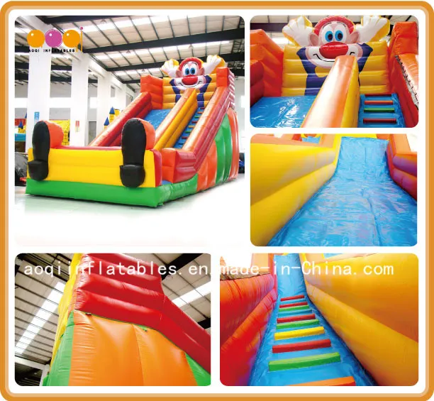 Giant Clown Inflatable Slide for Kids (AQ952-1)