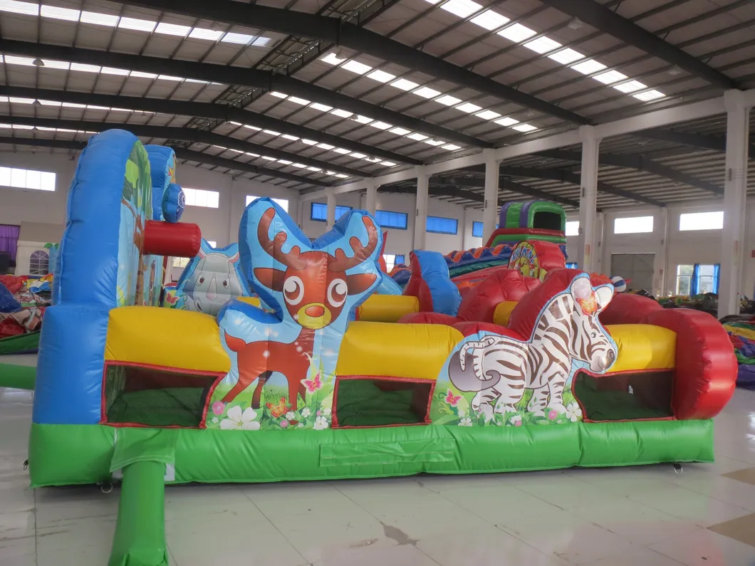 Giant Inflatable Zoo Jumping Bouncer (AQ02272)