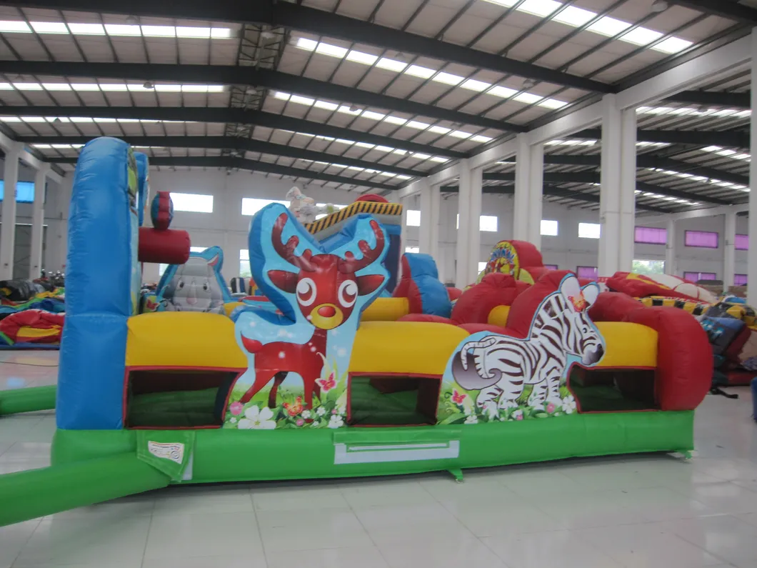 Giant Inflatable Zoo Jumping Bouncer (AQ02272)