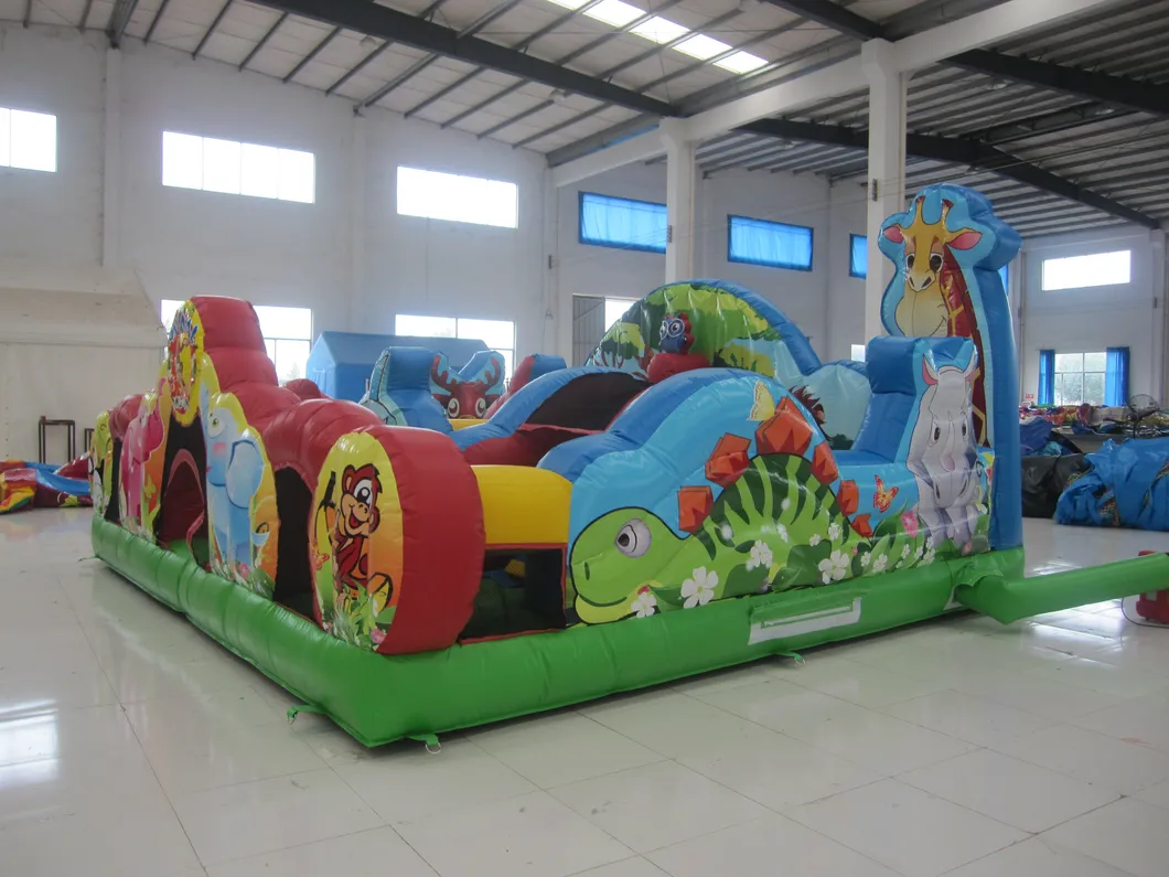 Giant Inflatable Zoo Jumping Bouncer (AQ02272)