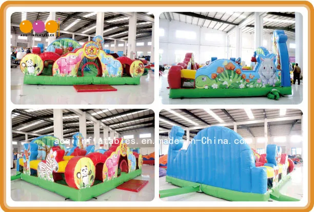 Giant Inflatable Zoo Jumping Bouncer (AQ02272)