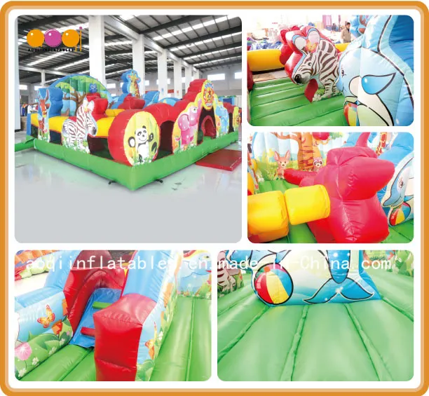 Giant Inflatable Zoo Jumping Bouncer (AQ02272)