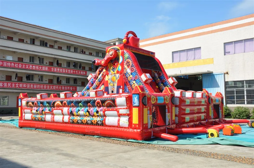 Giant Robot Theme Inflatable Playground for Amusement (AQ0104-1)