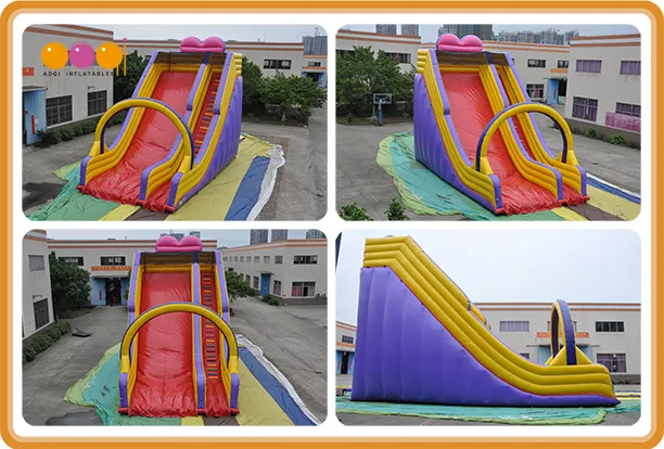 Giant Sport Game Children Toy Inflatable Slide with Arch (AQ1149-13)