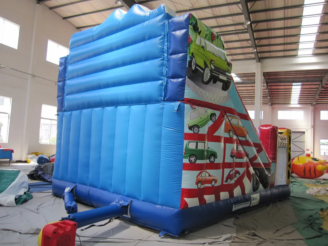 Happy Racing Inflatable Standard Slides Kids Big Slide for Sale (AQ0141-1)