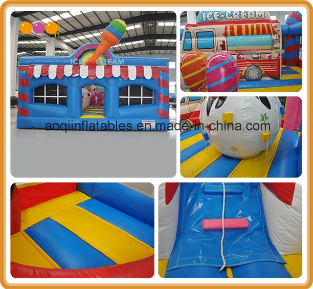 Ice Cream Inflatable Toys Games Inflatable Fun City (AQ13205)