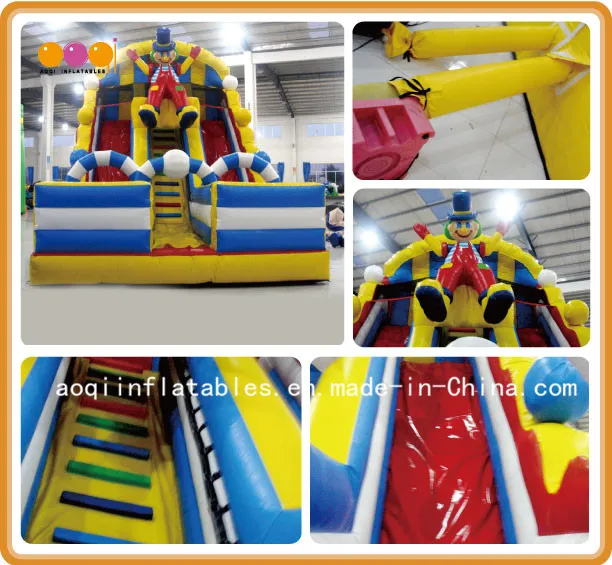 Inflatable Clown Standard Two-Path Slides (AQ905)