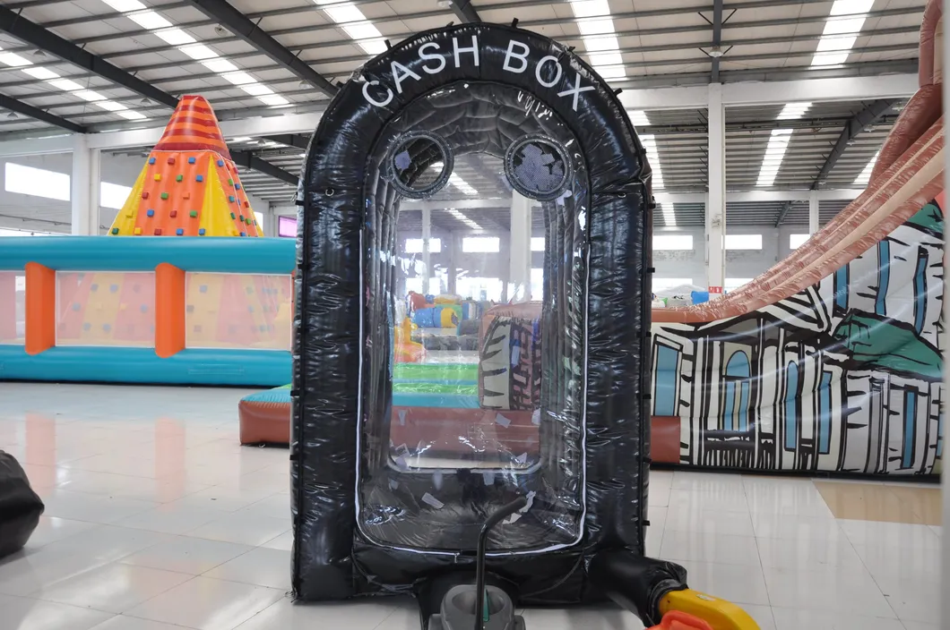 Inflatable Cube Cash Catching Machine (AQ1668-6)