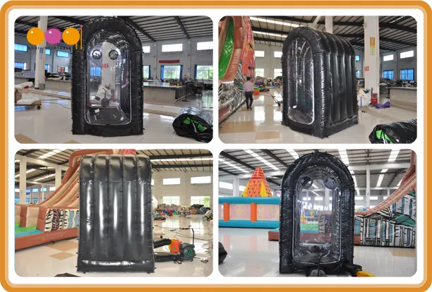 Inflatable Cube Cash Catching Machine (AQ1668-6)