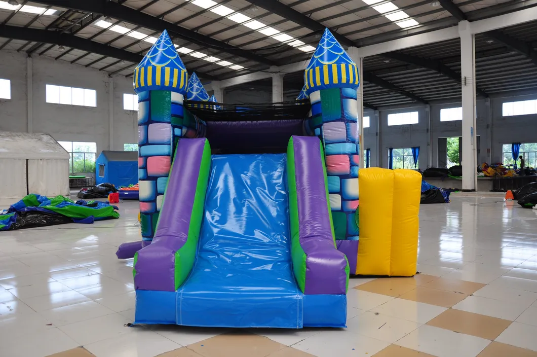 Inflatable Dinosaur Fun City with Slide (AQ187)