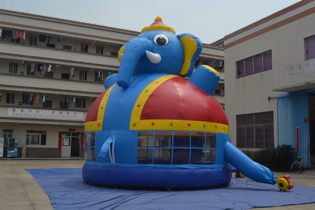 Inflatable Elephant Moonwalk Bouncer (AQ349-3)