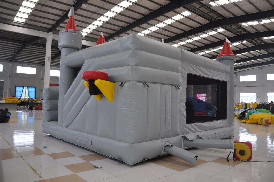 Inflatable Gray Fort Combo Make in China (AQ07134)