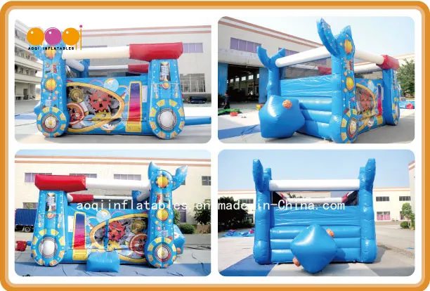 Inflatable Jumping Castle and Bouncer Toy (AQ196)