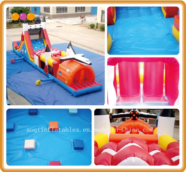 Inflatable Missile Base Obstacles Course (AQ1483)