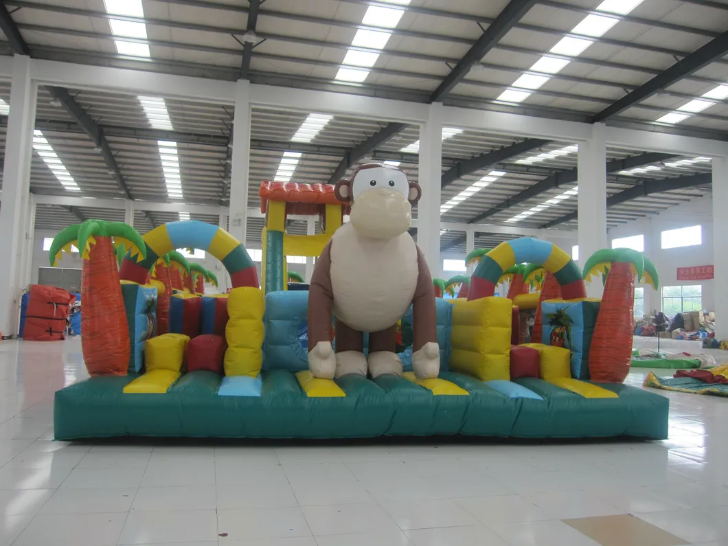 Inflatable Monkey Fun City Bouncy Castle for Amusement Park (AQ0179)