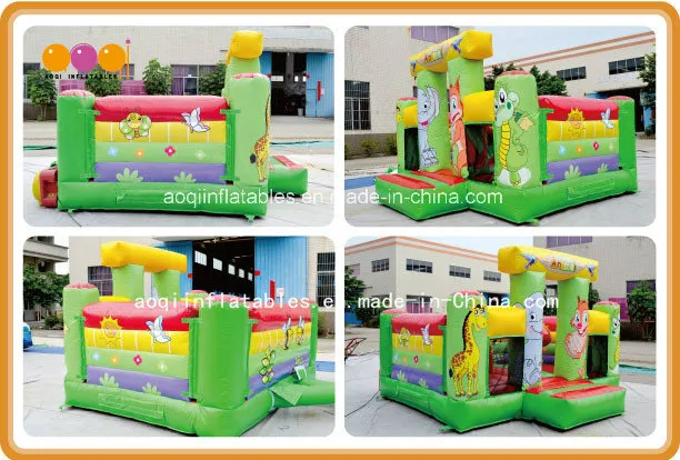 Inflatable Moonwalks Cartoon Bouncer (AQ02175-2)