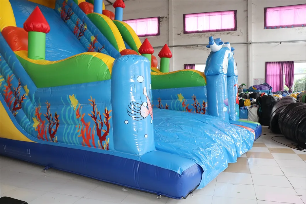 Inflatable Ocean High Slide Toy (AQ1137)