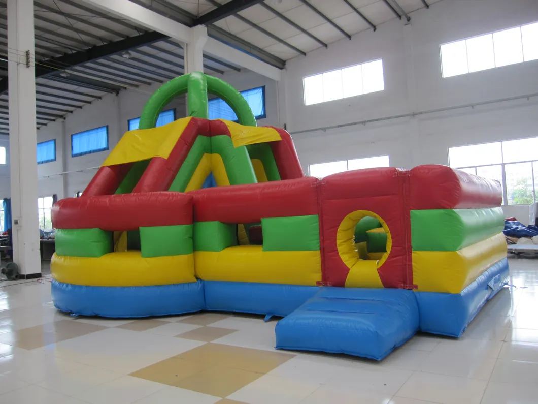 Inflatable Rainbow Obstacle Course (aq1451-2)