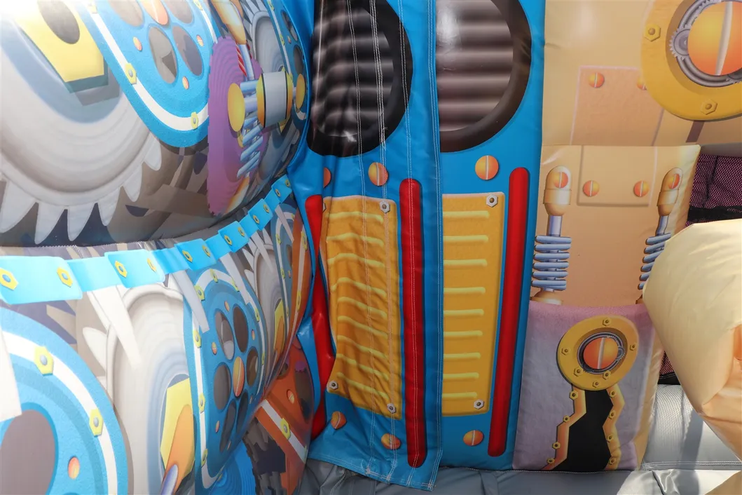 Inflatable Robot Fun City for Amusement (AQ0104)