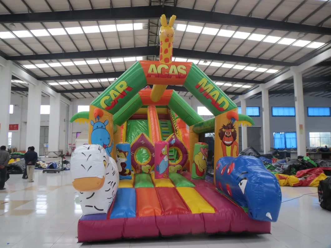 Inflatable Slide Toy Combined with Bouncer and Obstacle (AQ01107)