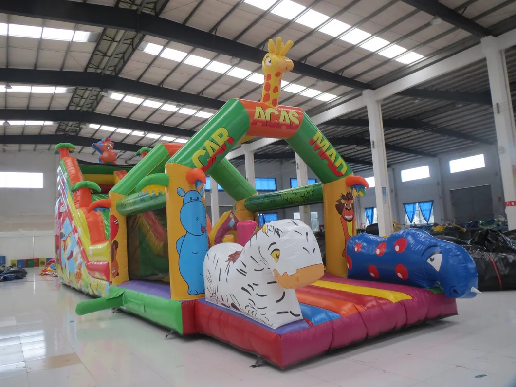 Inflatable Slide Toy Combined with Bouncer and Obstacle (AQ01107)