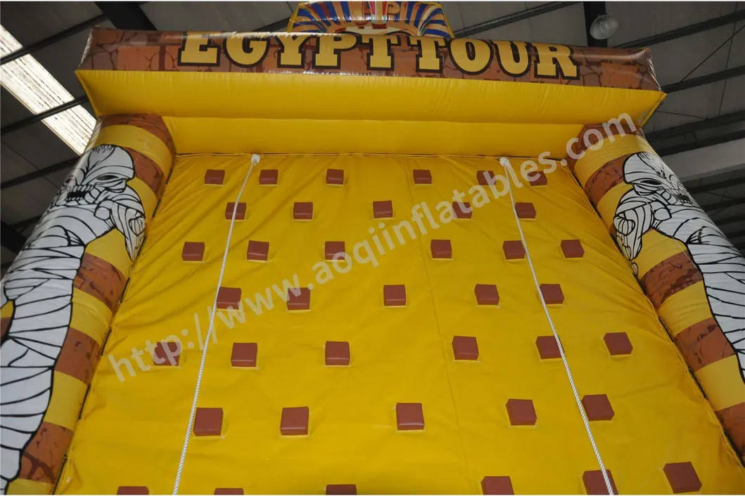 Kids Indian Sport Game Inflatable Rock Climbing for Sale (AQ01102)