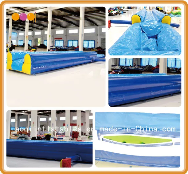 Long Straight Inflatable Water Slides (AQ1055)