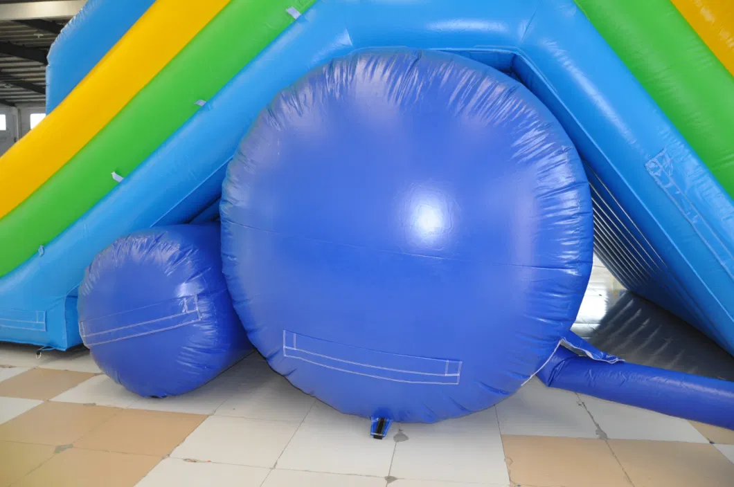 Long and High Inflatable Water Slide Game with Five Parts (AQ10140)