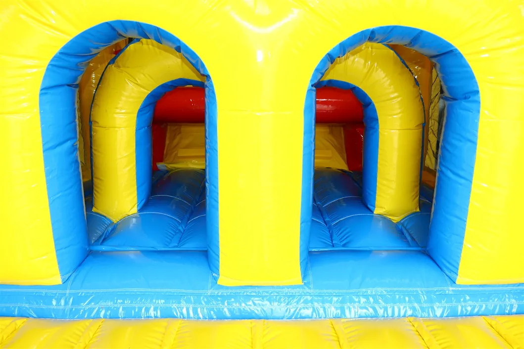 Mini Inflatable Obstacle Combo Bouncy Castle with Slide (AQ715-2)