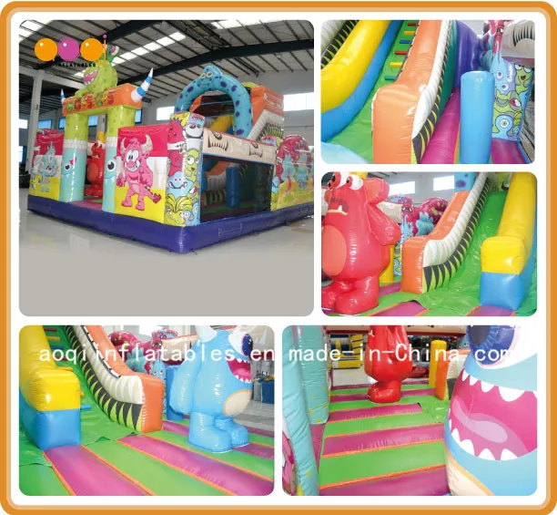 Monsters Theme Inflatable Fun City Playground (AQ01638)