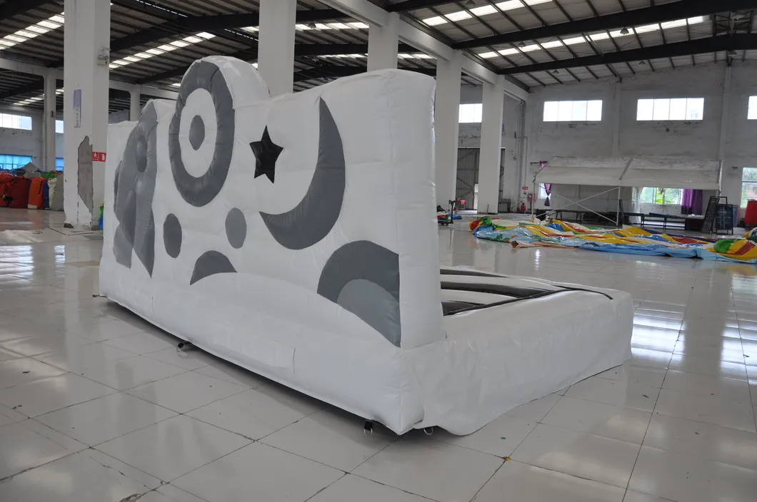 Novel Design Black and White Inflatable Planet Bouncer for Sale (AQ02397)