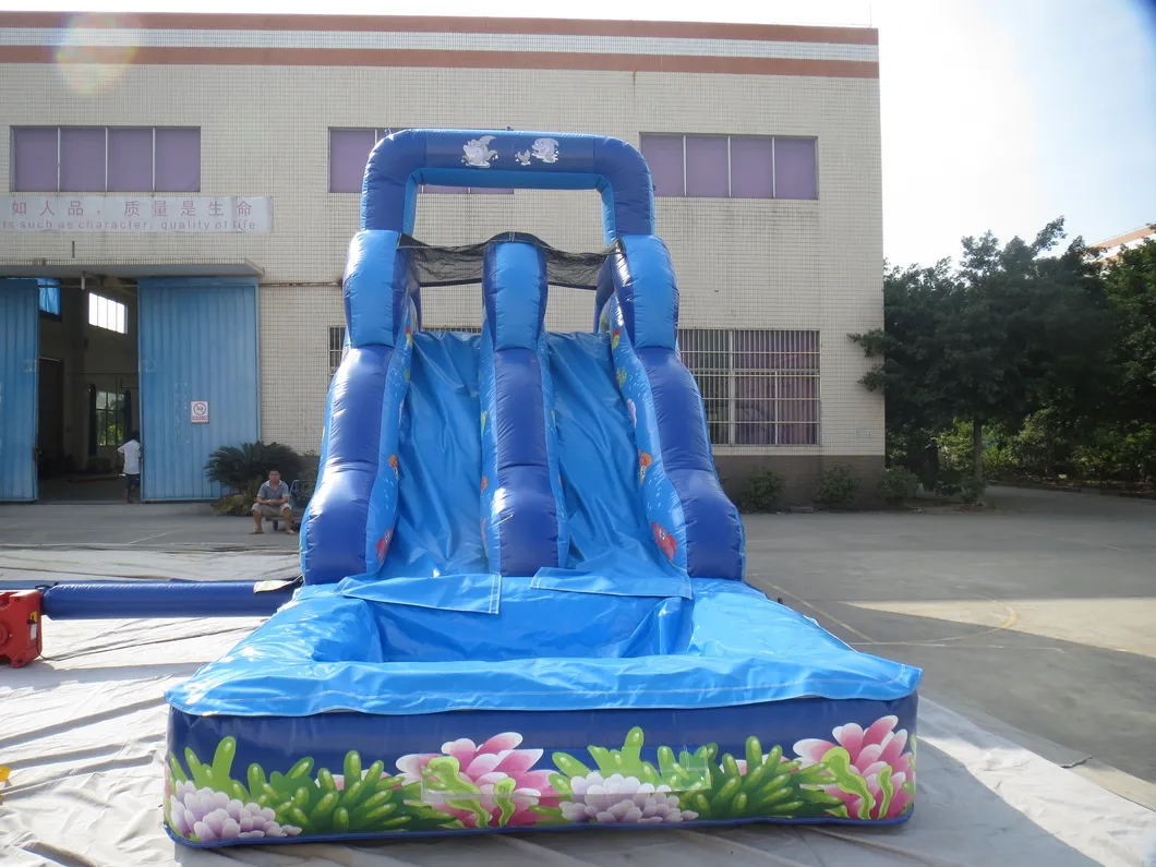 Ocean Fish Inflatable Water Slide (aq1078)