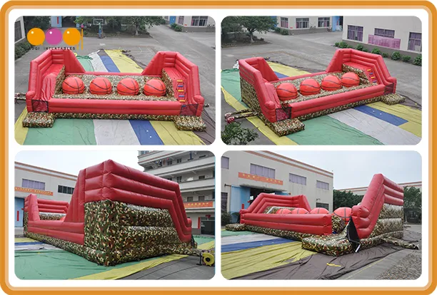 Outdoor Basketball Big Ball Inflatable Sports Game for Kids (AQ16248-4)