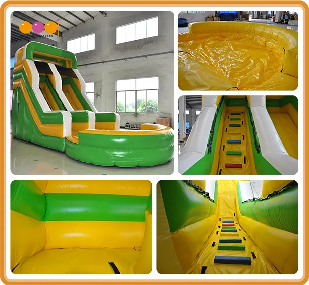 Outdoor Inflatable Water Slide with Pool for Kid (AQ1024)