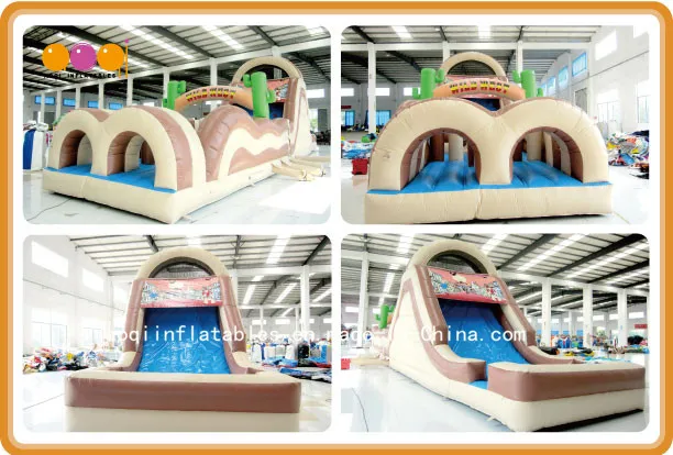 PVC Inflatable Obstacle Course Race Obstacle Course Challenge Indoor for Sale (AQ14128)