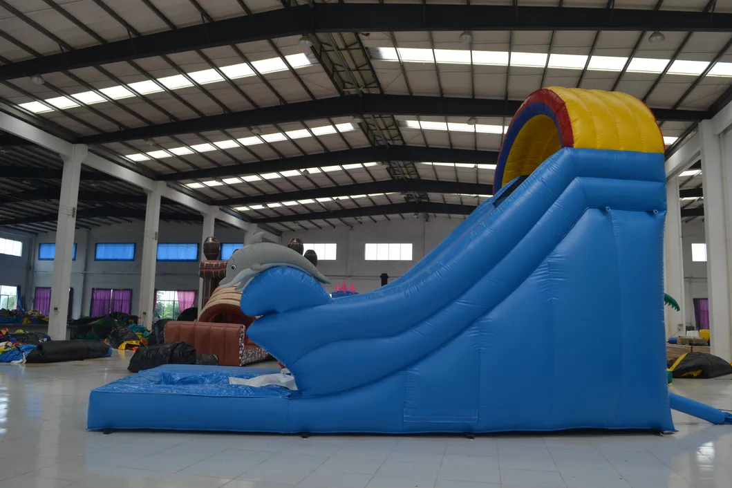 Rainbow Inflatable Water Slide (AQ1012)