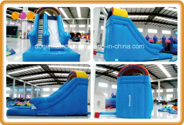 Rainbow Inflatable Water Slide (AQ1012)