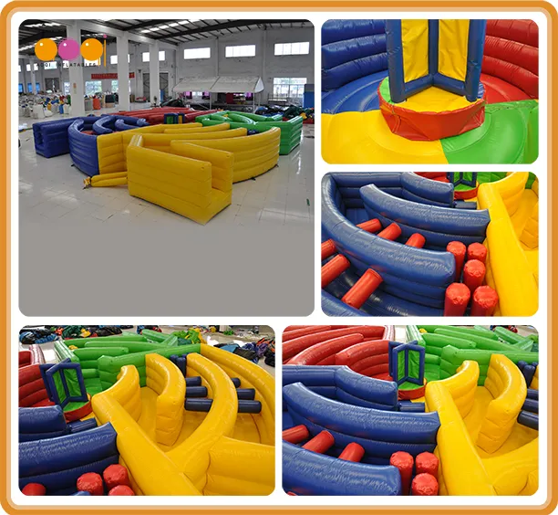 Sport Obstacle Game Inflatable Dizzy X for Slae (AQ16336)