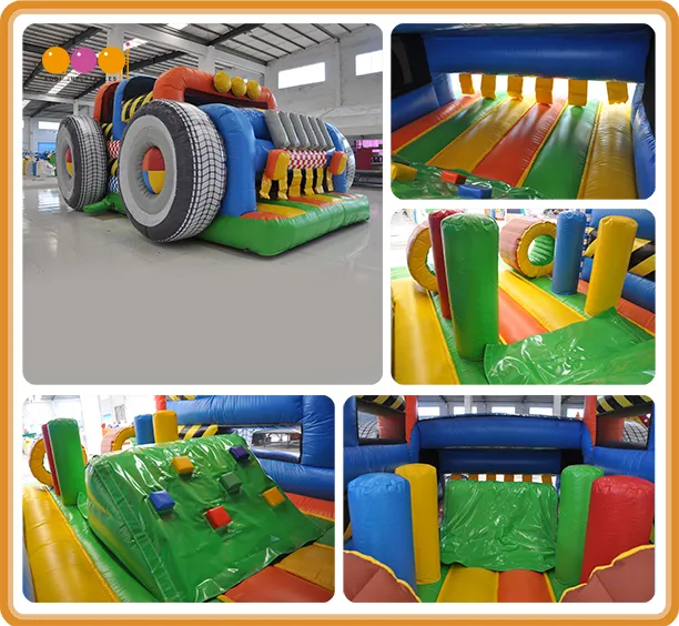 Truck Theme Jumping House Inflatable Car Bouncer for Kids Toy (AQ01217)