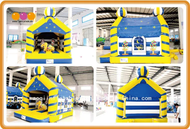 Yellow Inflatable Jumping Bounce House (AQ508)